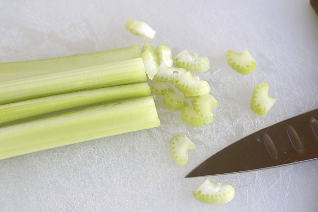 celery for chicken salad