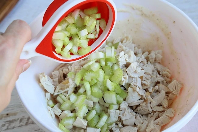 chicken and celery