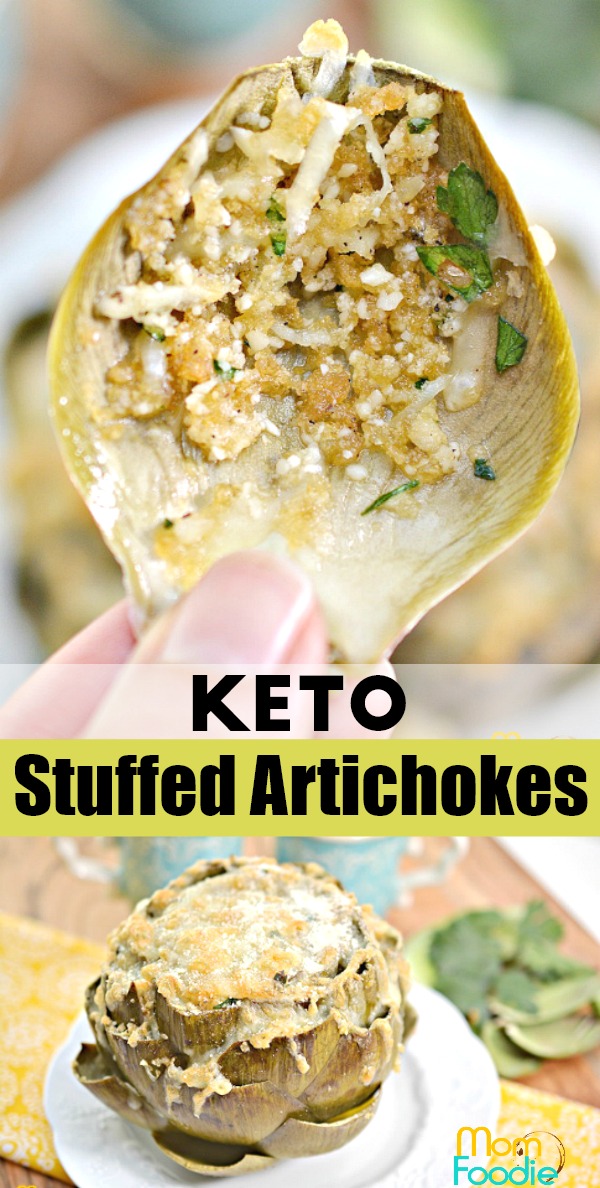 keto stuffed artichokes