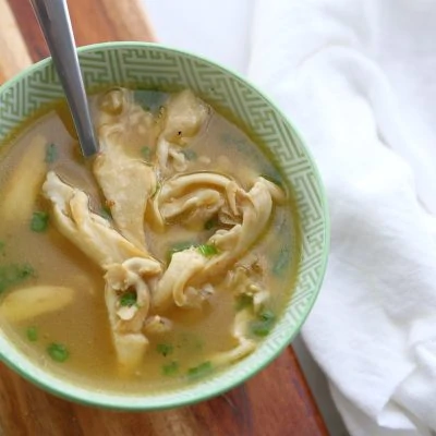 lemon oyster mushroom soup