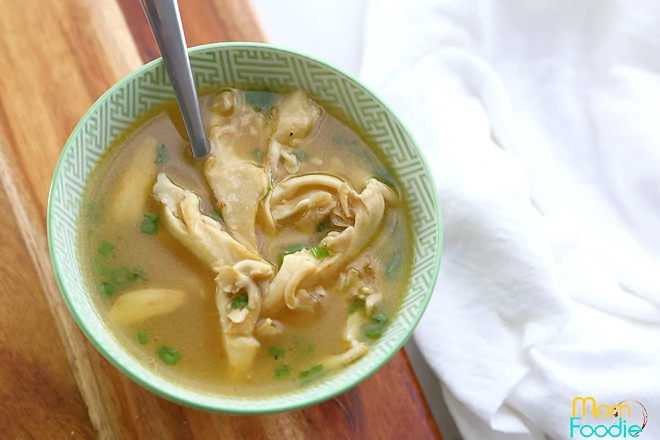 lemon oyster mushroom soup keto