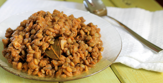 Easy Lentil Recipe: Simple Stewed Lentils - Mom Foodie