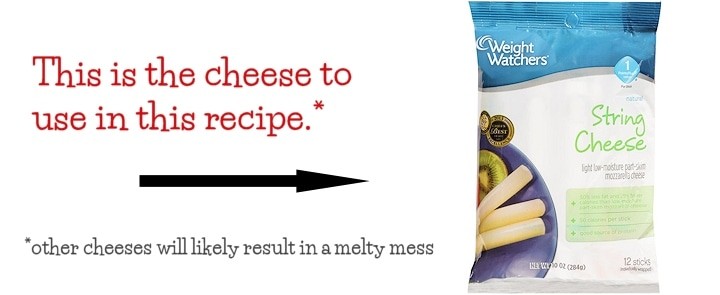 less melting cheese