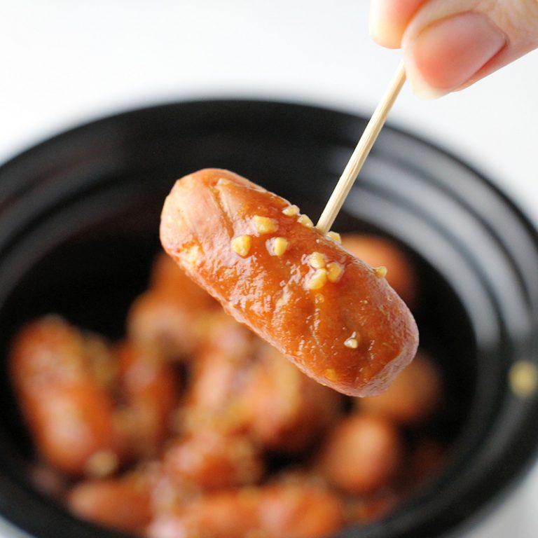 Lil Smokies Crock Pot Recipe: Little Smokies Appetizers - Mom Foodie