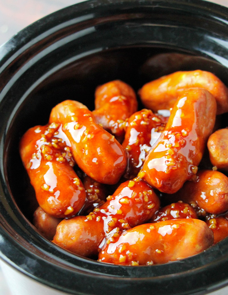 Little Smokies Crockpot Appetizers slow cooker