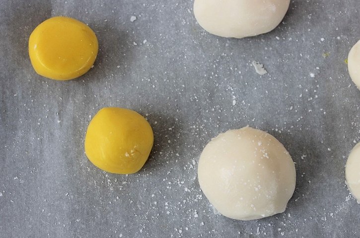 making homemade cadbury eggs
