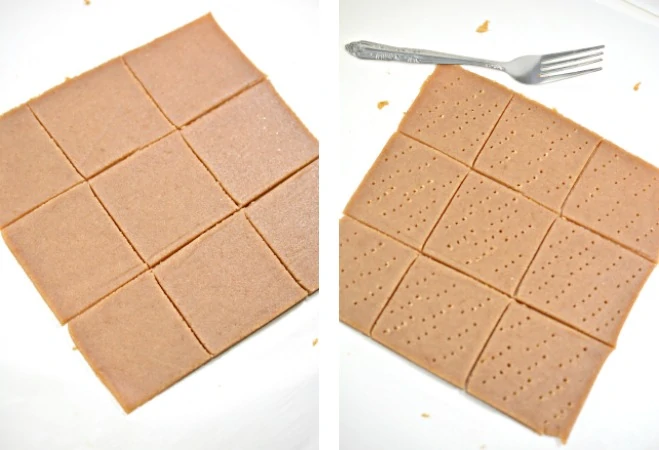 making keto graham crackers