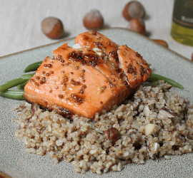 maple mustard salmon