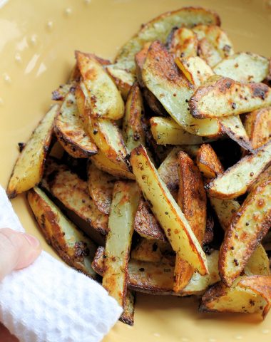mustard dill oven fries