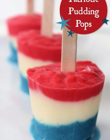 Patriotic Pudding Pops