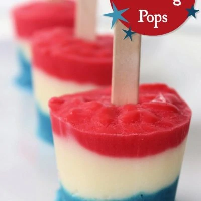 Patriotic Pudding Pops