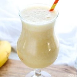 peach banana smoothie