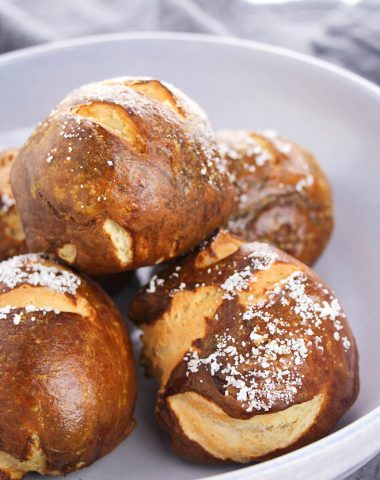 pretzel rolls