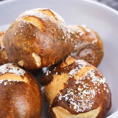 pretzel rolls