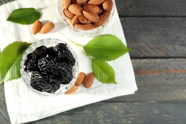 prunes and nuts for bone health