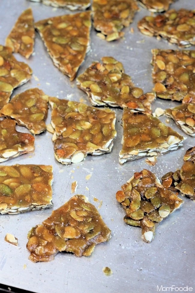 pumpkin seed brittle recipe