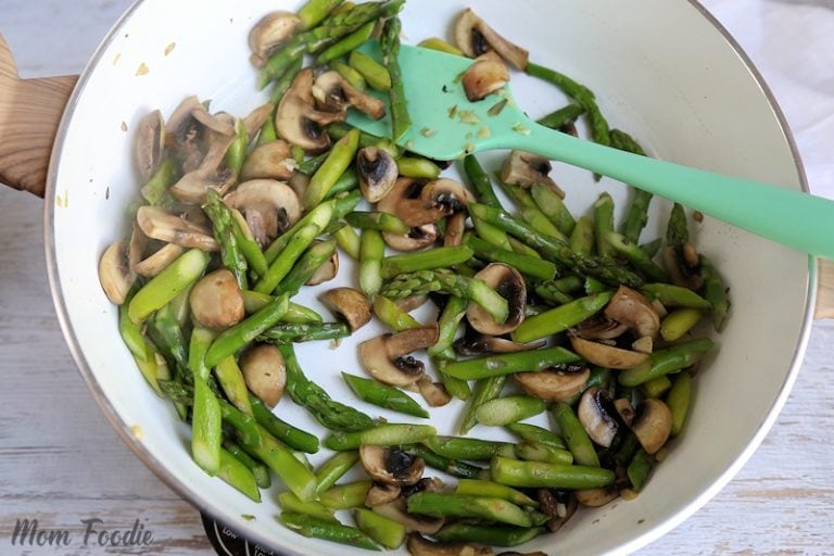Sauteed Asparagus and Mushrooms Mom Foodie