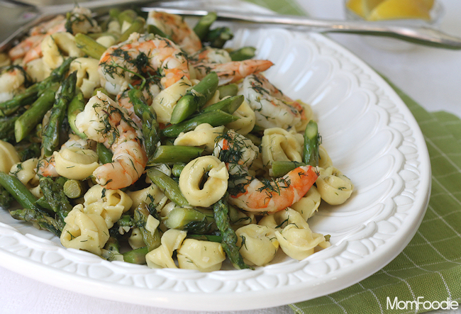 shrimp & asparagus scampi recipe