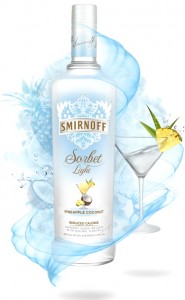 smirnoff sorbet light vodka