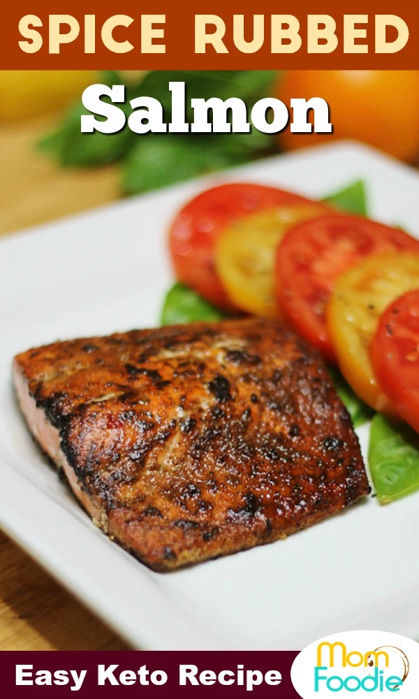 spice rubbed salmon