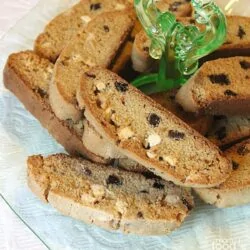 strawberry biscotti