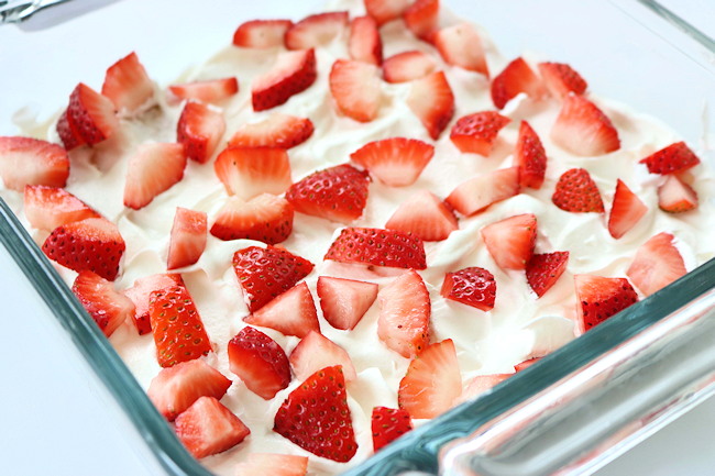 strawberry layer