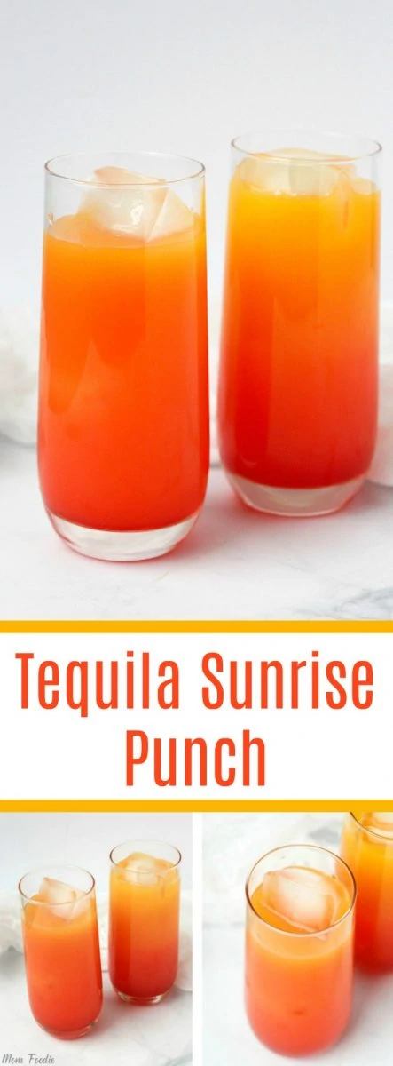 Tequila Sunrise Punch