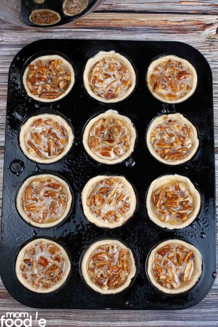 fill the pastry shells